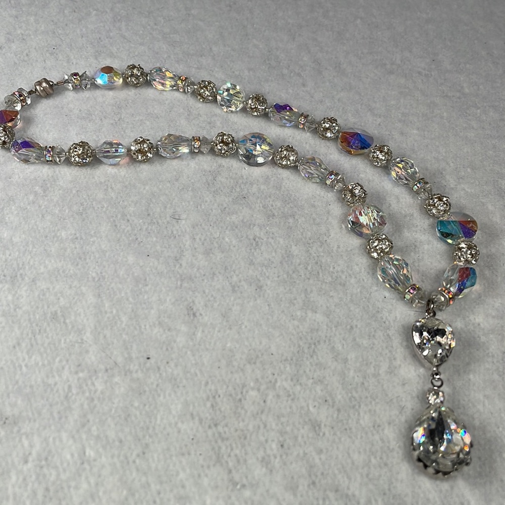 Antique Crystal Necklace - Picture 5 of 7